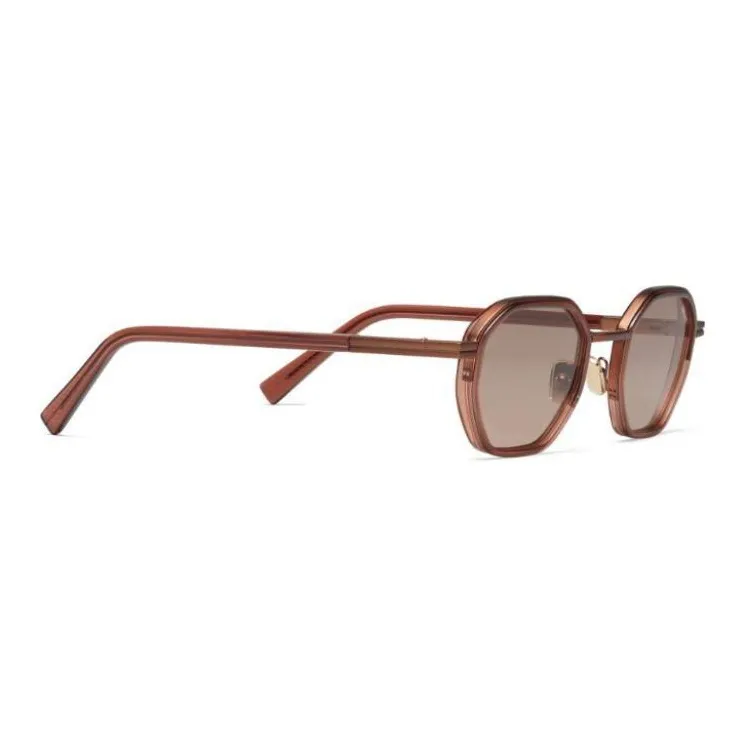 Ermenegildo Zegna Irregular Frame Sunglasses-2