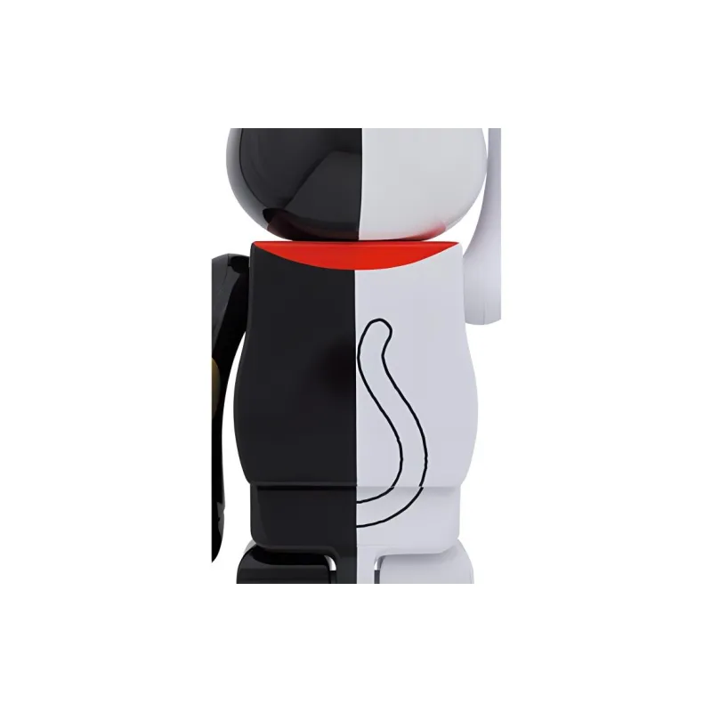 BE@RBRICK Lucky Cat Money Luck White X Blessing Black 1000-3