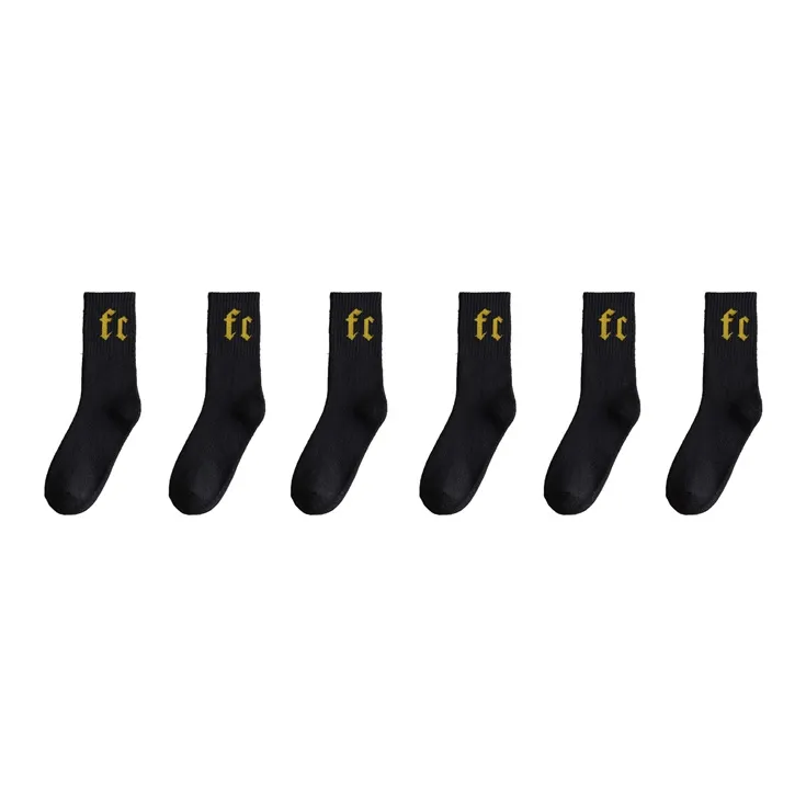 Cotton Gene Mid Calf Socks Unisex Combo Set-30
