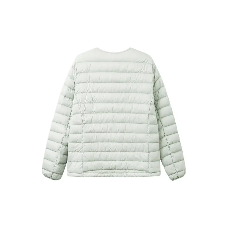 MOBI GARDEN Down Jacket Women's Smoke Light Green-1