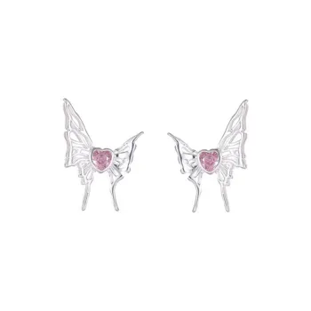 May10th S925 Sterling Silver Stud Stud Earrings Women's