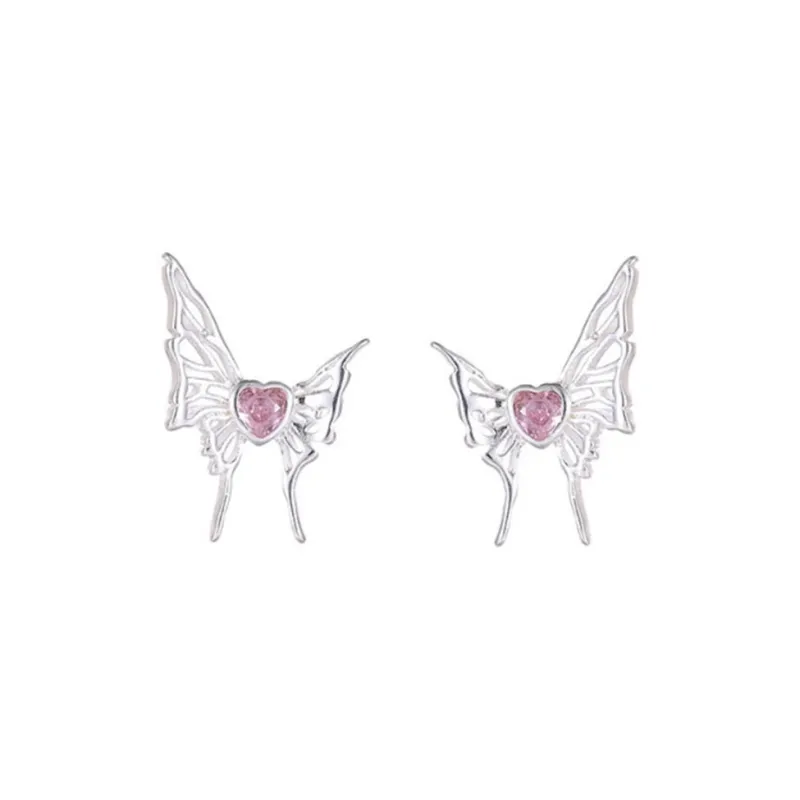 May10th S925 Sterling Silver Stud Stud Earrings Women's-0
