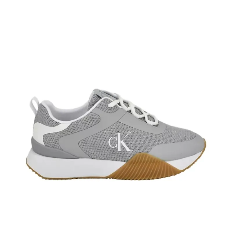CALVIN KLEIN Marlon Low-Top Casual Shoes Women's Gray-1