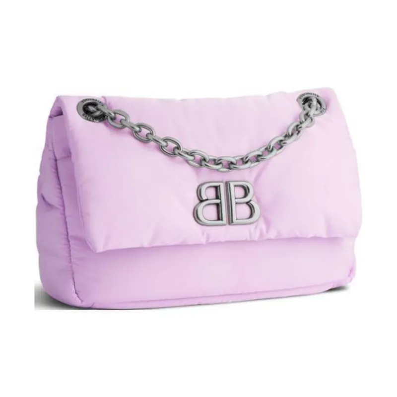 Balenciaga Nylon Handbag Shoulder Bag Mini Women's Lavender-2