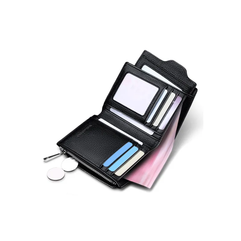 WilliamPOLO Cow Leather Wallet Men's Multicolor-10