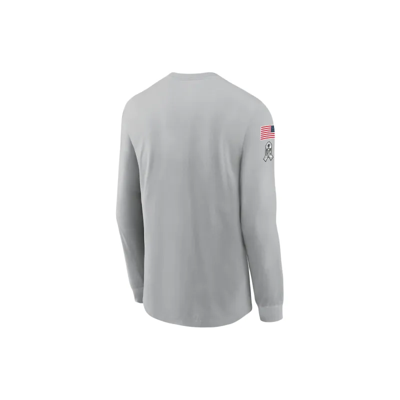Nike Green Bay Packers Salute To Service Mascot Edge Legend Men's Nike Nfl Long-Sleeve T-Shirt-1