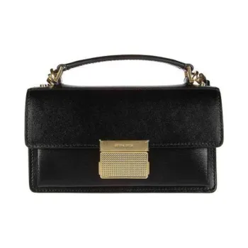 Golden Goose Leather Shoulder Bag, Crossbody Bag, Handbag Women's Black