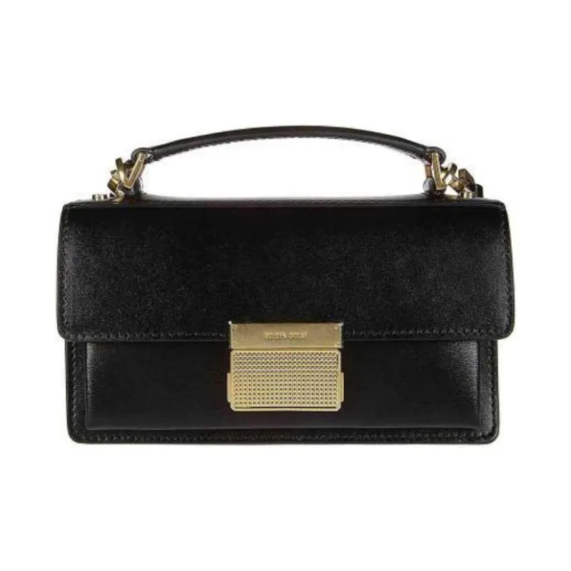Golden Goose Leather Shoulder Bag, Crossbody Bag, Handbag Women's Black-0