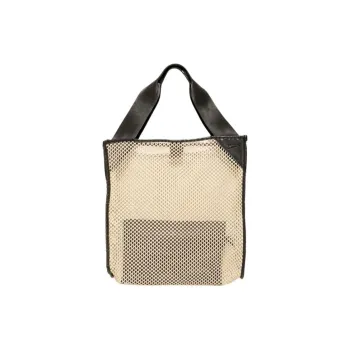 Speedo Polyester Tote Bag, Shopping Bag, Handbag Unisex Gray White