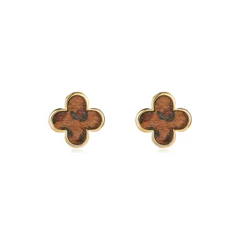Rhymes Gold Plated Copper Earrings Women's