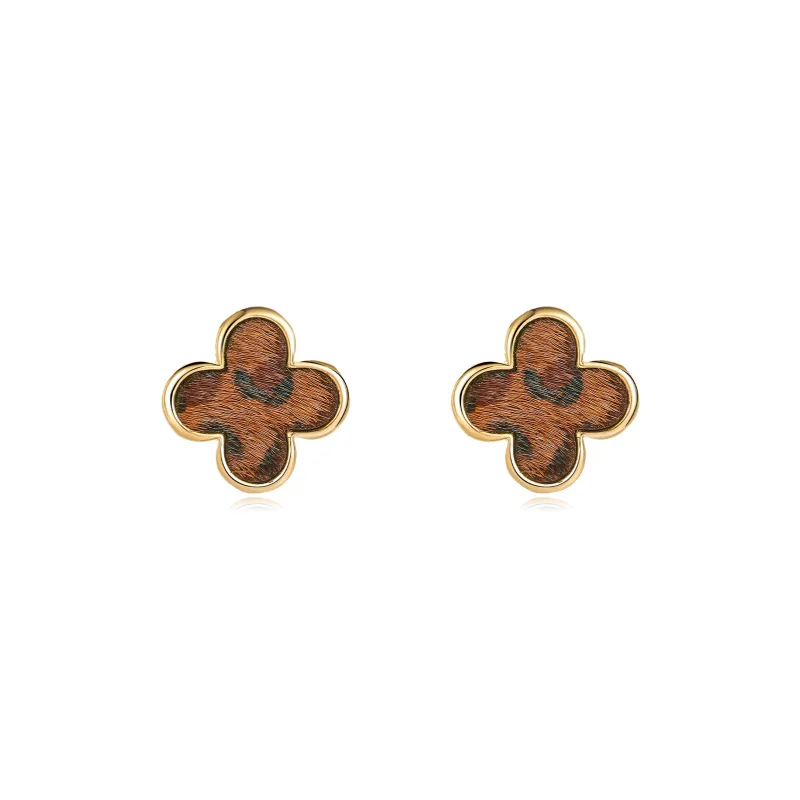 Rhymes Gold Plated Copper Earrings Women's-0