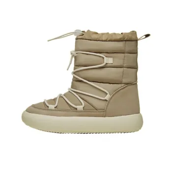 Norman Walsh Warm Crew Snow Boots Women's Light Brown