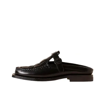 Hereu Abrasion Resistant Closed Toe Slippers Men's Black