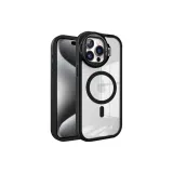 [Classic Black]Magnetic Mirror Stand with Transparent Case
