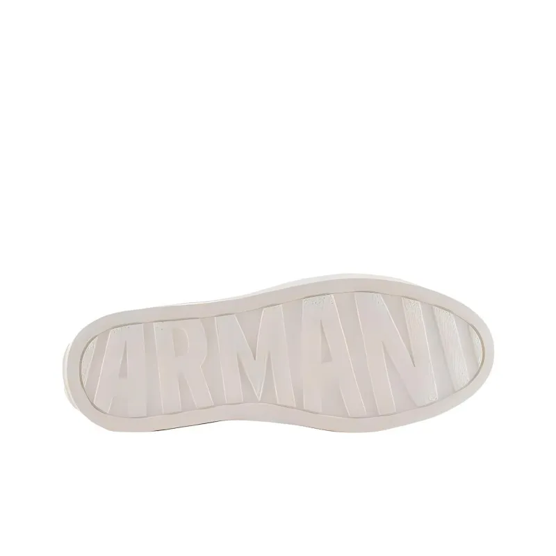 ARMANI EXCHANGEAE High Top Skateboard Shoes Men's Black-5