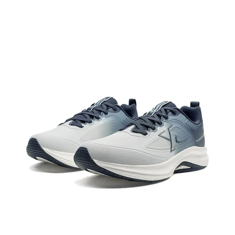 XTEP Cushioning Rebound Low-Top Casual Running Shoes Men's Gray Blue-2