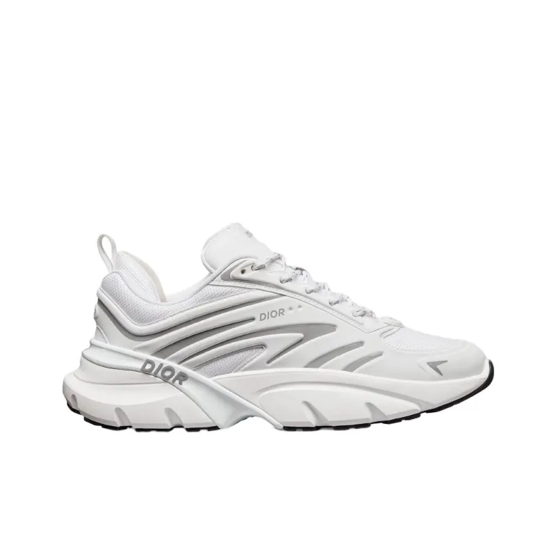 DIOR Low Top Running Shoes Men's White-1