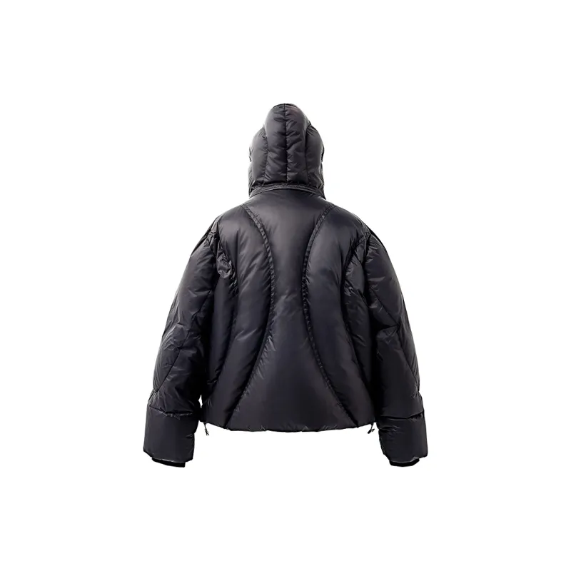 BENMYSHOWER Down Jacket Unisex Black-1