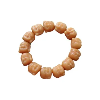 Red All Year Round Bodhi Root Fine Handicraft Men's