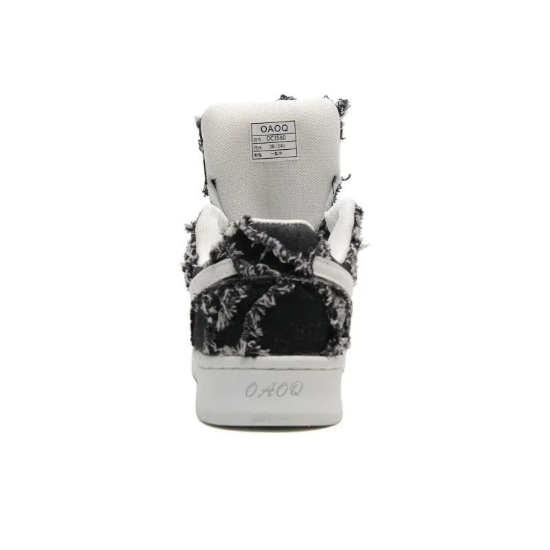 OAOQ Wear resistant And Lightweight Low Top Skateboard Shoes Unisex Box-18