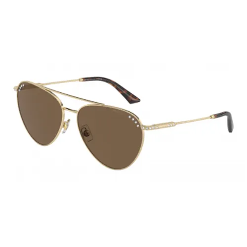 Jimmy Choo - Aviator Sunglasses Women's Gold
