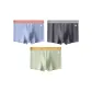 D Set-Color Block Letter Waistband-Light Blue+Light Green+Dark Gray (3 Pack)