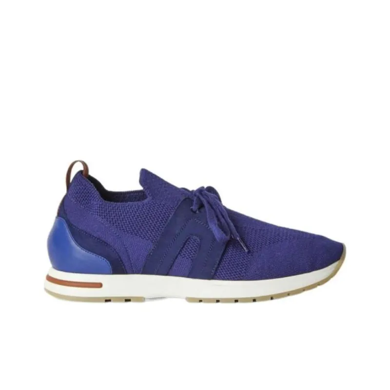 Loro Piana Low-Top Casual Shoes Women's Dark Blue-1