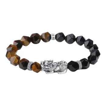 YINCHIE Obsidian Bracelets Men's