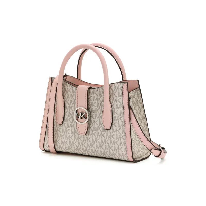 MICHAEL KORS Gabby Polyester Handbags Shoulder Bag Crossbody Bag Small Size Women's Gray & Pink-2