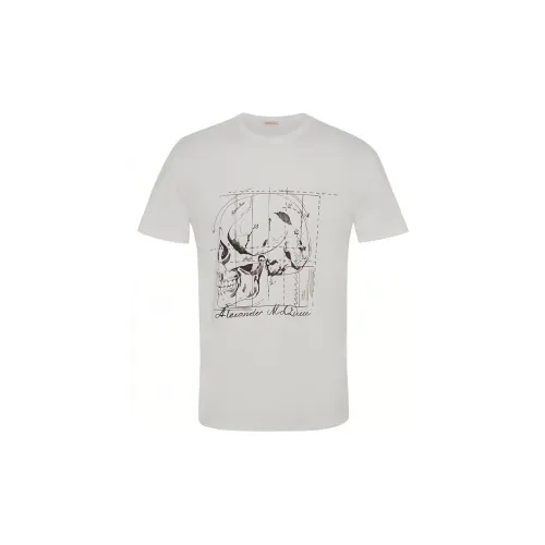 Alexander McQueen T-Shirts Men White