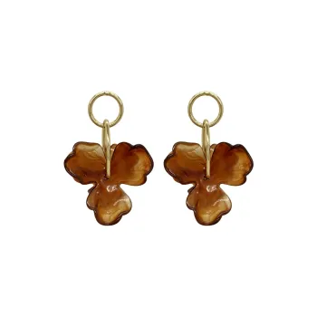 QIANFANGDAHUANGYE Acrylic Earrings Women's