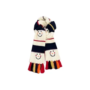 Mulinsen Yarn Knit Scarves Unisex