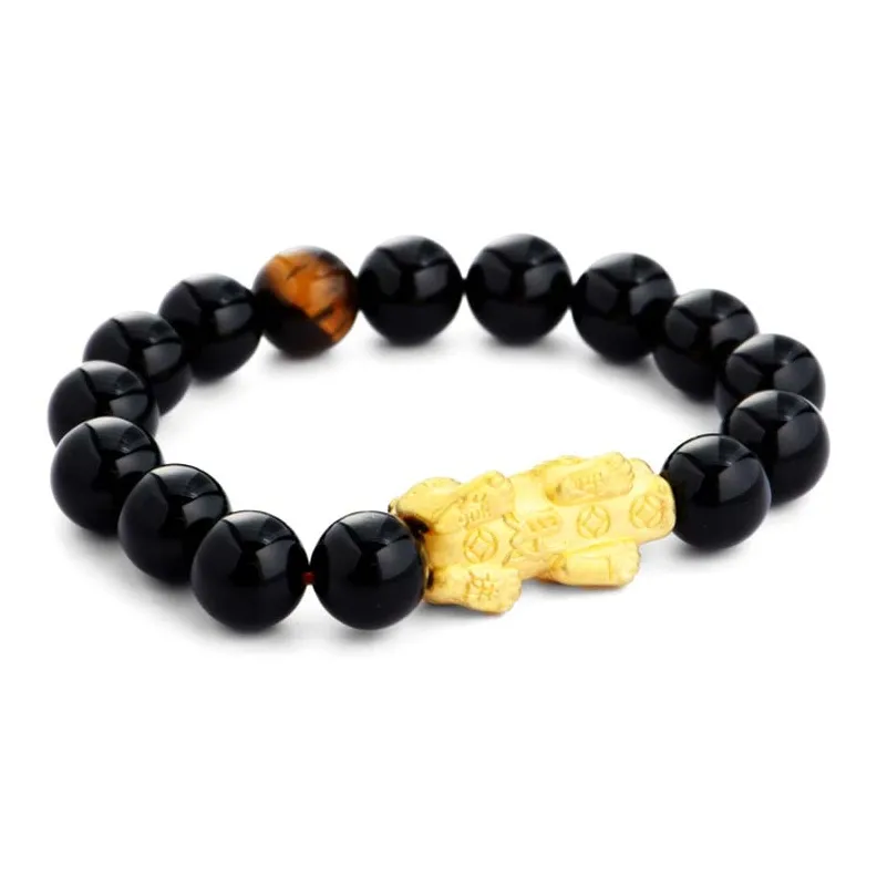 LONGFENGYUAN Agate Bracelets Men's-2