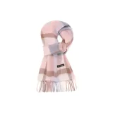 Camel Pink White Plaid