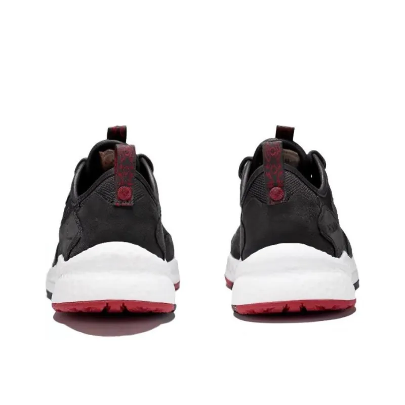 Columbia Cushioned Wear Resistant Waterproof And Breathable Low Top Casual Shoes Women's Black White-3