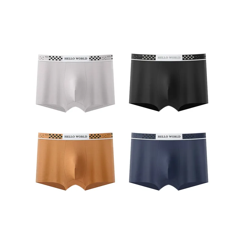 Cotton Gene Underpants Men's Combo Set-8