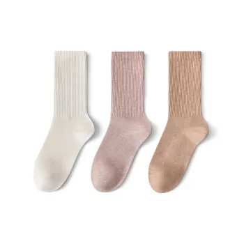 Temooues Mid Calf Socks Women's Combo Set