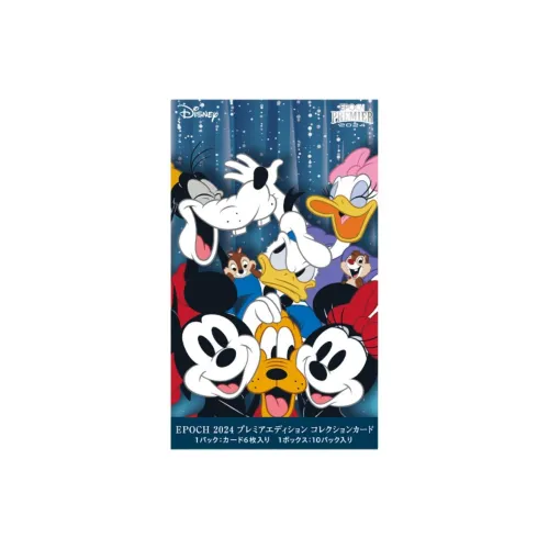 Disney 2024 First Edition Disney And Pixar Collectible Card IP/Anime Cards 6 Sheets/Pack