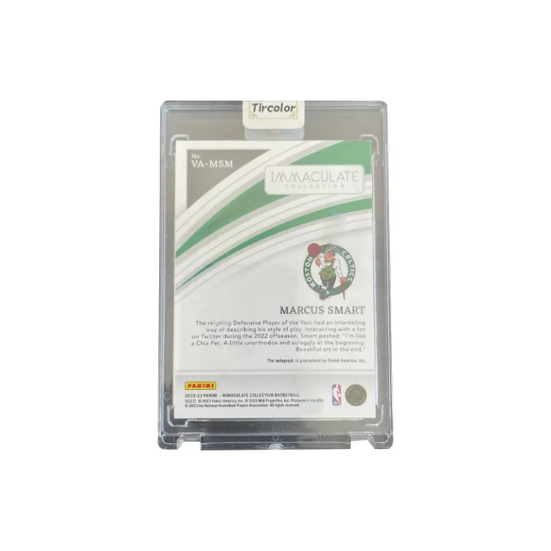 PANINI 2022 23 Immaculate Celtics Marcus Smart 23/25 Signature Card Player Card Access Pass Sports Cards 1 Pc-1