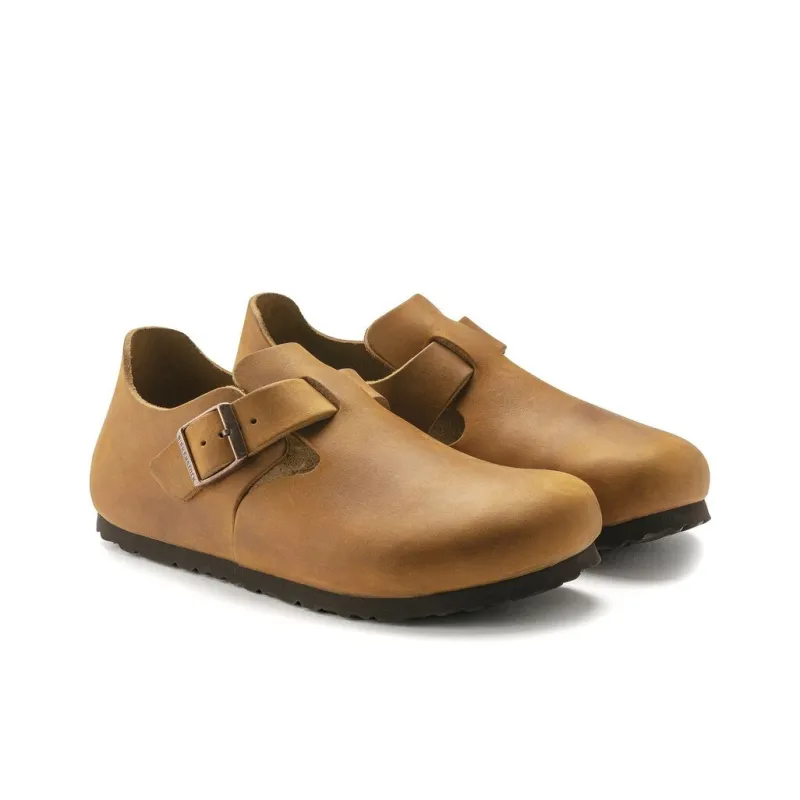 Birkenstock London Series Low-Top Casual Shoes Unisex Ginger Brown Regular-2