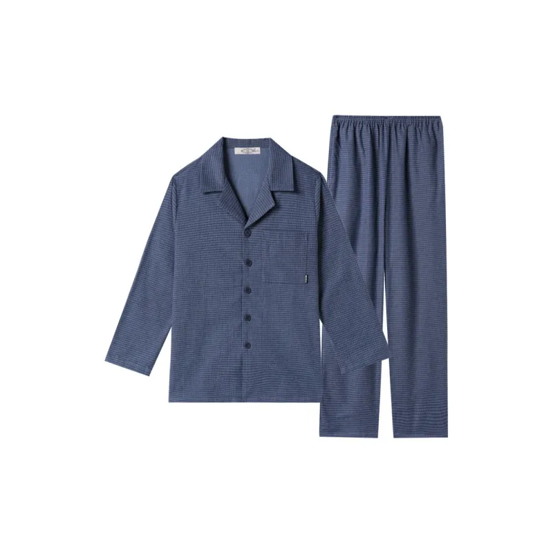 MB Pajama Set Men's Midnight Blue-0