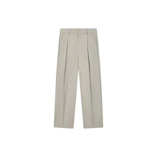 FILA LifestyleFILA MILANO Italy Version Luxury Style Sports Collection Casual Pants Men's Taupe Dark Gray