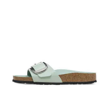 Birkenstock Madrid Big Buckle Series EVA Slip-Resistant Slide Slippers Women's Surfing Green Regular
