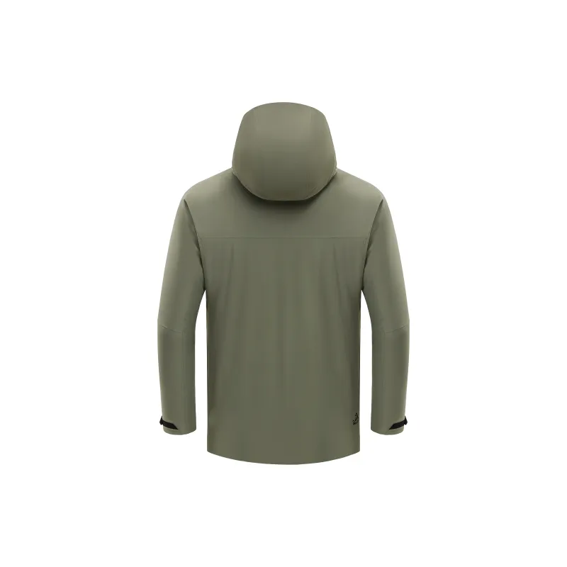 PELLIOT Classic 1.0 Water Resistant Windproof Breathable Wear Resistant Warm Windbreaker Jacket Men's-4