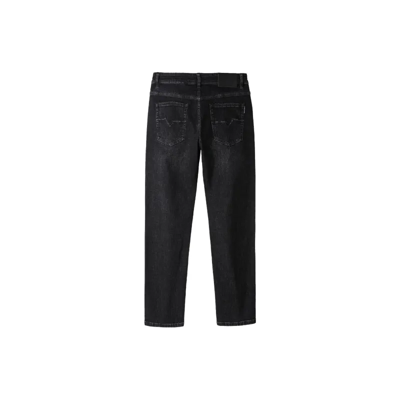 HLA Jeans Men's Black Bull Transition Color-1