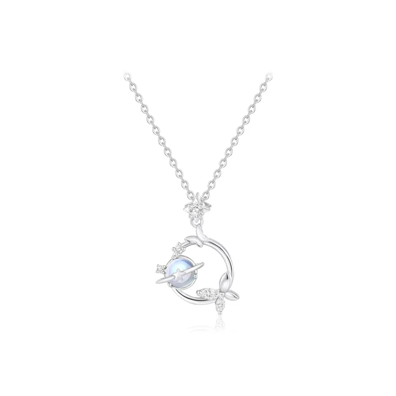STQ S999 Fine Silver Necklaces Women's Gift Box Set-0