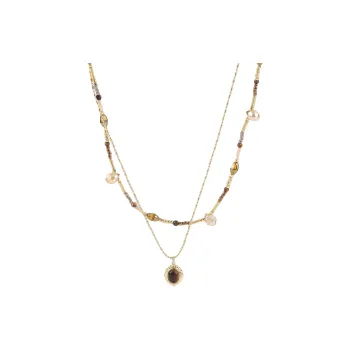 Vegetarian Tiger's Eye Stone Necklaces Unisex