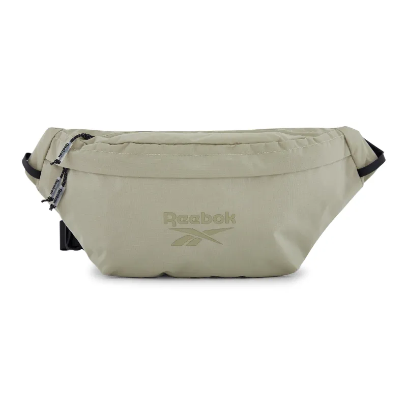 Reebok Fabric Sling Bag Large Size Unisex Black/Khaki-0
