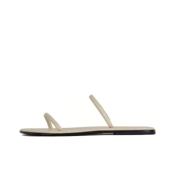TOTEME Slide Slippers Women's Beige
