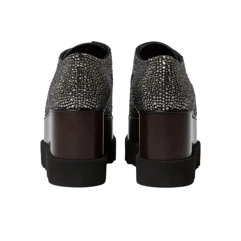 Stella McCartney Embellished Platform Lace-Up Shoes Women's-4